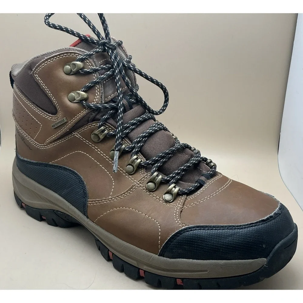 Eddie Bauer Men's Brandon Waterproof Cushioned Hiking‎ Boots Sz 12